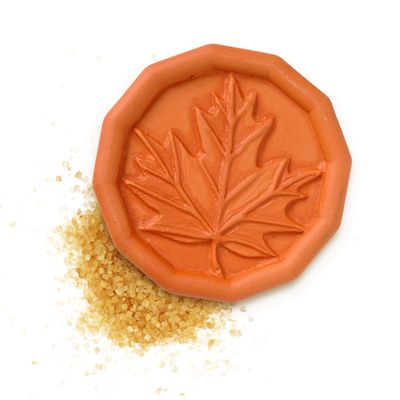 JBK Maple Leaf Terra Cotta Brown Sugar Saver