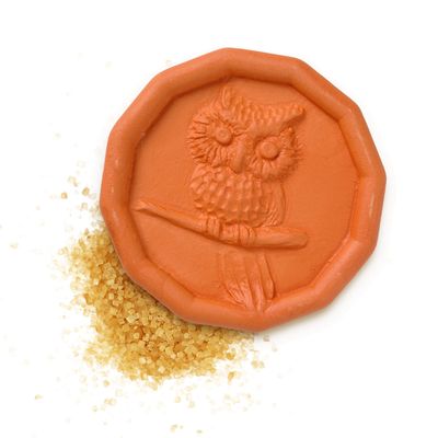 JBK Owl Terra Cotta Brown Sugar Saver