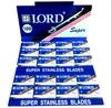50 LORD Super Stainless Double Edge Safety Razor Blades view 1