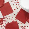 Creative Converting Touch of Color 2-Ply Paper Lunch Napkins, 50-Count, Classic Red view 4