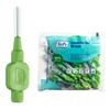 Tepe Interdental Brush, Green 0.8mm (8 Pieces/Packet) view 1