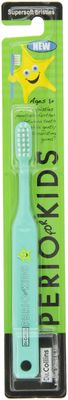 Dr. Collins Perio Toothbrush for Kids, Green (Pack of 6)