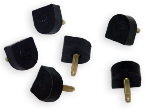6 Heel Tip Replacement Dowels Lifts 13,15,17mm by supertap
