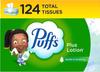 Puffs Plus Lotion Facial Tissues, 1 Family Box, 124 Tissues per Box view 1