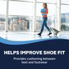 Airplus Invisigel Hug My Heels Cushion Liner Prevents Heel Slippage and Improves Fit, Womens, 1-Pair view 4