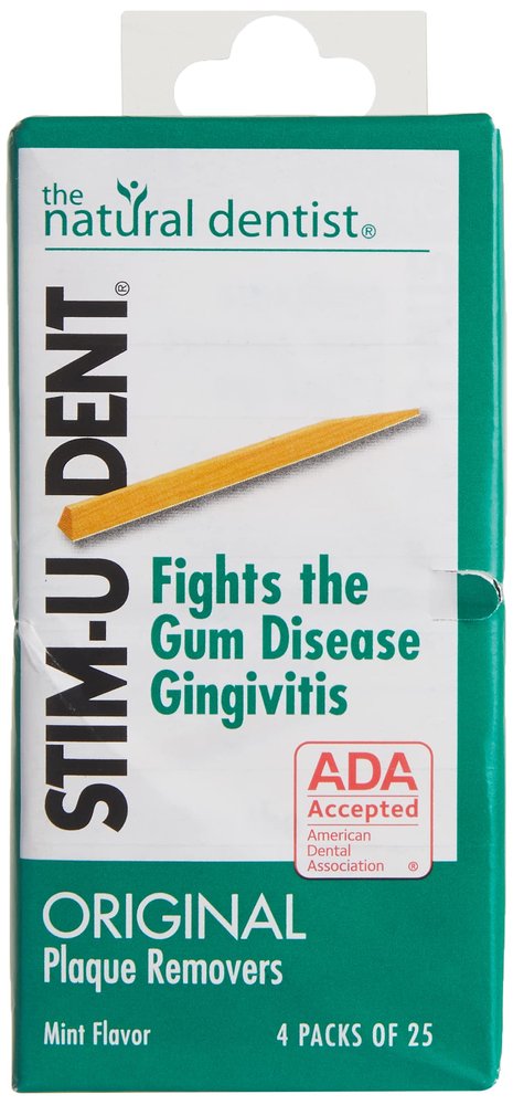 Stim-U-Dent Mint Plaque Removers, 100 Count