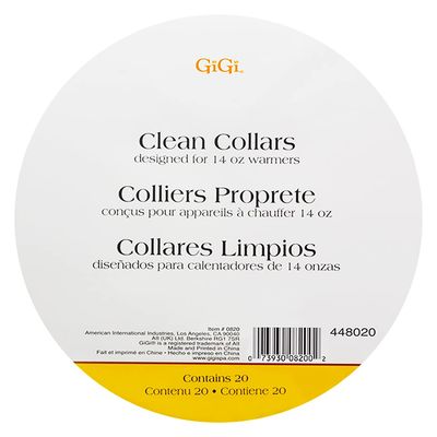 Gi Gi Wax Warmer Clean Collars