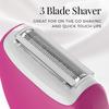 Remington WSF4810US Smooth and Silky on The Go Wet/Dry Razor Shaver with Hypoallergenic Foil view 2