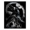 Silver Foil Engraving Art Kit 8""X10""-Dragon Tower view 2