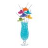 Fun Express - Sombrero Tissue Straws for Cinco de Mayo - Party Supplies - Drinkware - Straws - Cinco de Mayo - 12 Pieces view 1