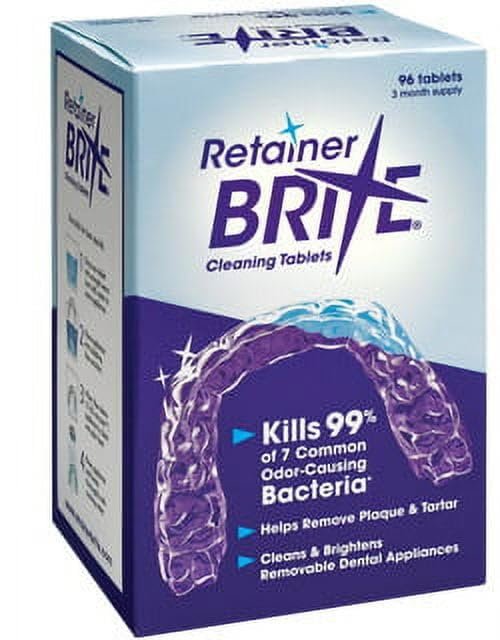 Retainer Brite Tablets 96-ct AD