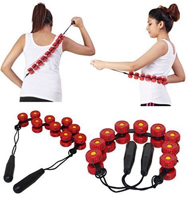 ACi Acupressure Magnetic Wheel Rolling Back Body Acupressure Spine Massager