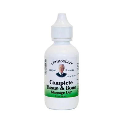 Complete Tissue and Bone Massage Oil, 2 OZ by Dr. Christophers Formulas