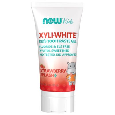 Children's Xyliwhite Toothpaste- Strawberry Now Foods 3 Oz Paste