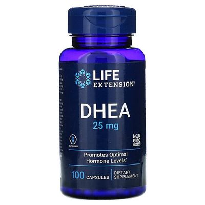 Life Extension - Dhea - 25 Mg - 100 Caps