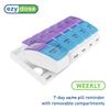 Ezy-Dose Ezy-Dose 7 Day Am/Pm Travel Pill Container, Large 1 each view 4