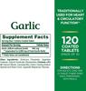 Nature's Bounty Garlic 120 Tablets view 3