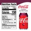 Coca-Cola Cherry Coke, 355 Millilitre, Vegetarian view 2