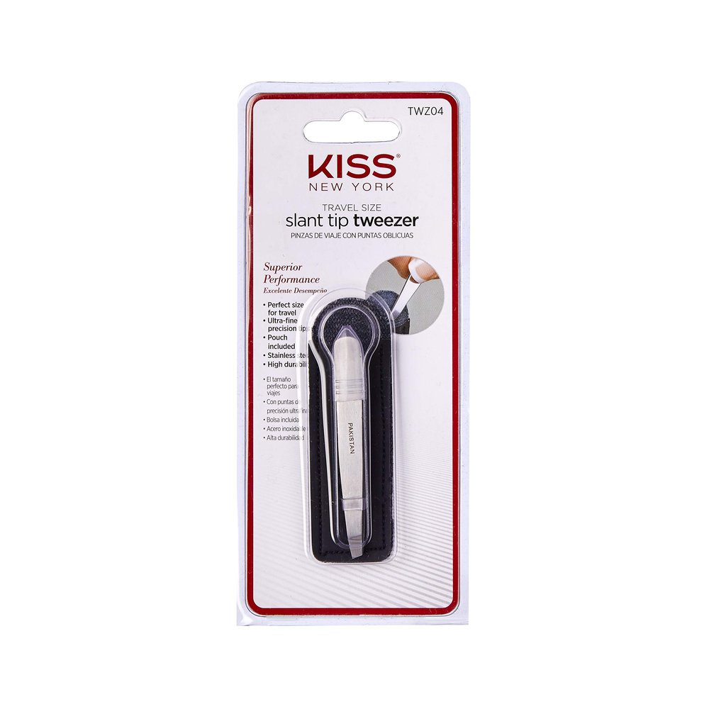 Kiss Travel Size Tweezer Slant Tip Twz04