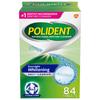 Denture Cleanser Antibacterial Overnight Whitening Triple Mint Freshness, 84 tabs view 1