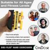 Cando Digi-Flex Hand Exerciser XXX-Heavy Tension - Gold view 3