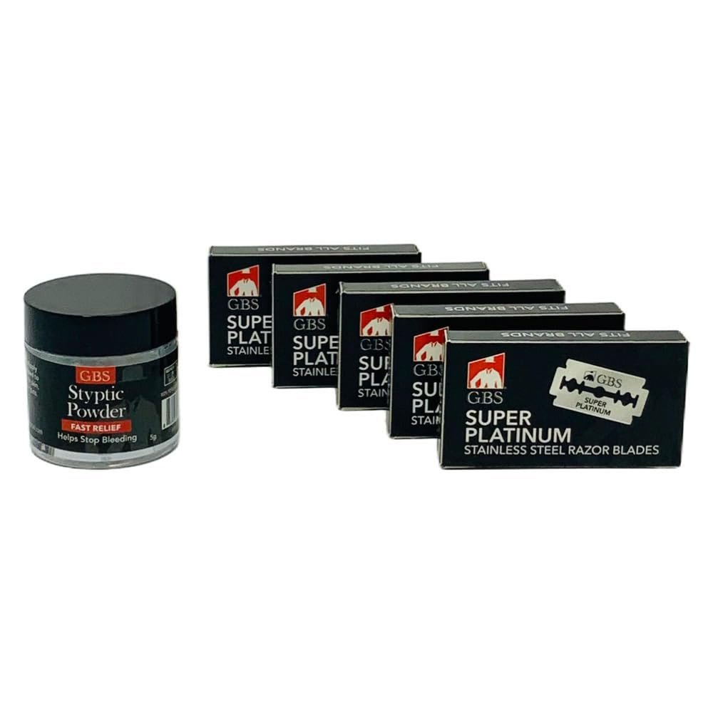 50 NACET STAINLESS Double Edge Razor Blades