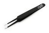 Excel Straight Point Tweezer, Black view 3