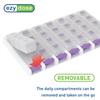 Ezy-Dose Four-A-Day Weekly One Day At a Time Medication Organizer Medium 2-Pack view 4