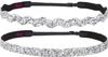 Hipsy Women's Non-Slip Headband Adjustable Silver Glitter 2pk view 2