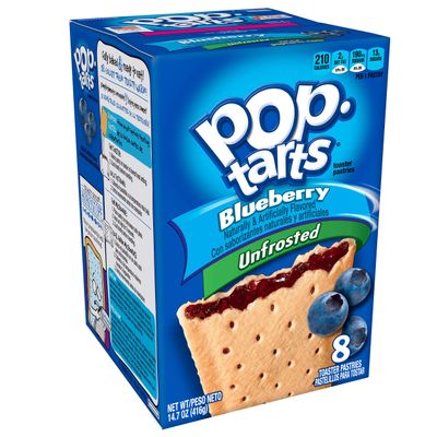Pop Tarts Unfrosted Blueberry, 416 g