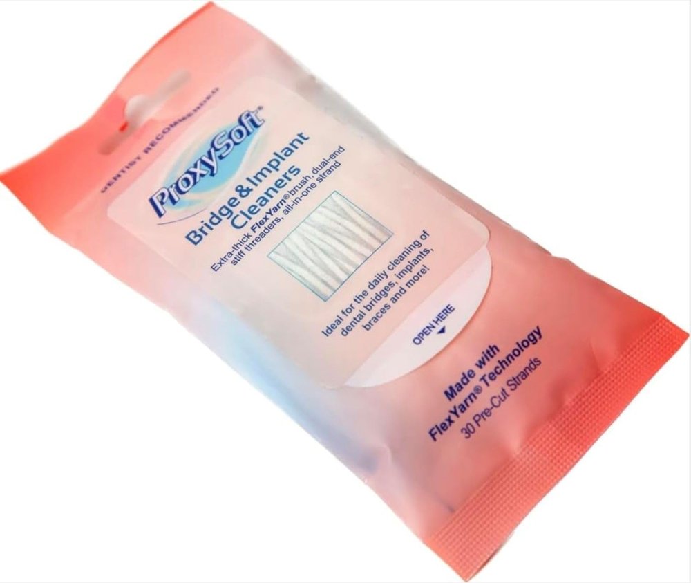 Thornton Bridge & Implant Cleaners - 30 pre-cut Strands **MINT FLAVOR **