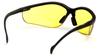 + 1.5 Lens , Black Frame/Amber Lens : Pyramex Safety SB1830R15 Venture II Readers Black Frame with Amber + 1.5 Lens view 2