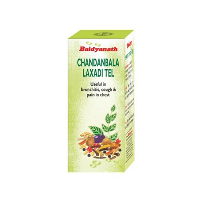 Baidyanath Chandanbala Laxadi Tel | Ayurvedic Massage Oil for Backache & Joint Pain | 50ml