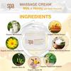 Be Care Love Spa Massage Cream, Milk Honey and White Chocolate, 16 Ounce view 3