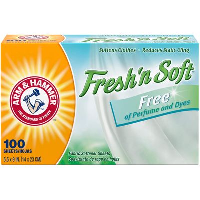 Arm & Hammer Dryersheet Free,100 Count