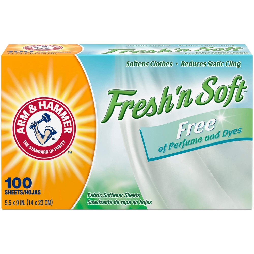 Arm & Hammer Dryersheet Free,100 Count