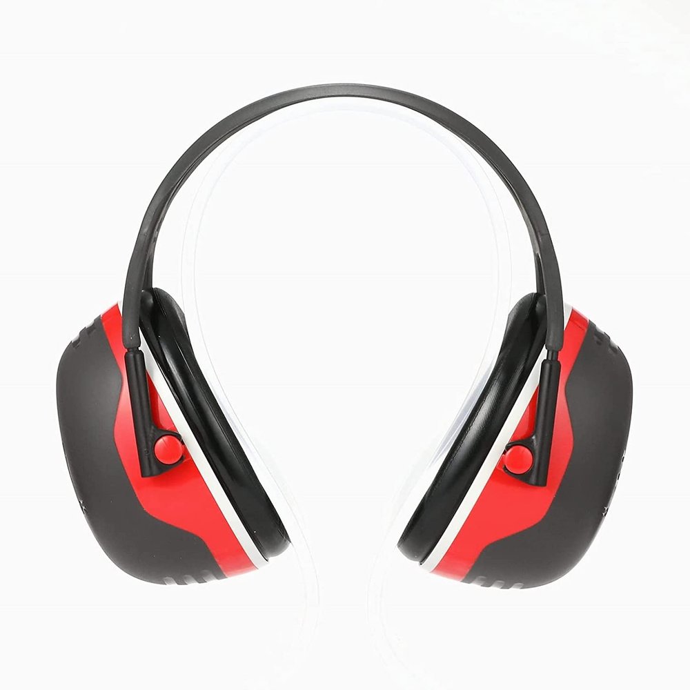 3M X-Series X3A Peltor, Over-the-Head Earmuffs (Red and Black)