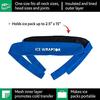 Ice Wraptor ThermaFreeze Ice Bandana including ThermaFreeze Ice Sheet Insert - For Hours of Ice Cold Relief - Wear around Neck, Head, or Small Joint view 3