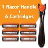 BIC Hybrid Comfort 3 Disposable/System Shaver, Men, 6-Count view 3