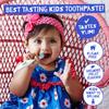 Jack N' Jill Natural Toothpaste Organic 50g Set of 3 - Blueberry view 4