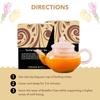 1 Pack : Organic Turmeric Ginger Tea - Kosher, Caffeine-Free, GMO-Free - 18 Bleach-Free Tea Bags view 4