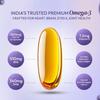 HealthAid Omega 3 750mg (EPA 425mg, DHA 325mg) -Pack Of 60 Capsules view 4