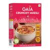 Gaia Crunchy Muesli- Strawberry. Power-packed low calorie healthy breakfast, High Fiber,Source of Iron,No Trans Fat,No Cholesterol,Nutritious breakfast choice |400 gm view 1