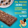 RiteBite Max Protein Active Choco Slim 20g Protein Bars [Pack of 6] Protein Blend, Fiber, Vitamins & Minerals , No Preservatives, 100% Veg, No Added Su view 3