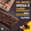 RiteBite Max Protein Active Choco Fudge Protein Bars with 20g Protein, 5g Fiber & 21 Vit. & Minerals | No Cholesterol & Trans Fat For Upto 4h of Energy, Healthy Snack, 75g (Pack of 6) view 3