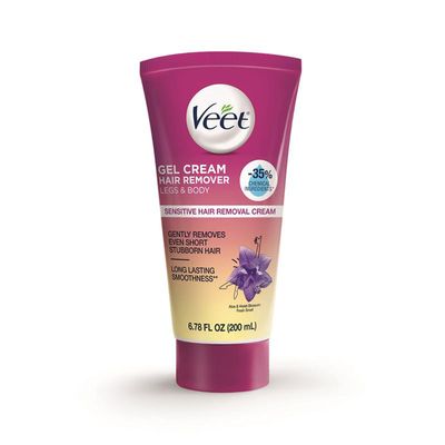 Fast Acting Gel Cream Hair Remover by Veet for Women - 6.78 oz Hair Remover