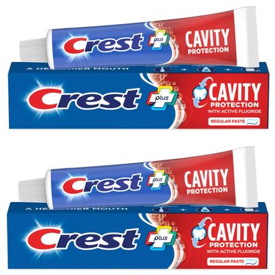 Crest Cavity Protection Toothpaste Regular 8.2 Oz (Pack of 6)