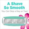 Schick Quattro for Women Razor Blade Refills for Sensitive Skin with Hypo-Allergenic Aloe - 4 Count view 3