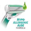 Schick Quattro for Women Razor Blade Refills for Sensitive Skin with Hypo-Allergenic Aloe - 4 Count view 4