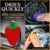 (5Pk) Best Non-Scratch Scrub Pads Scrubbies and Kitchen Sponge Replacement for Dishes | Outlasts 7+ Dish Scrubber Sponges without Mildew Smell | Unique Scrubbing Pad Works For All Scrubber Purposes | Sizes May Vary view 4